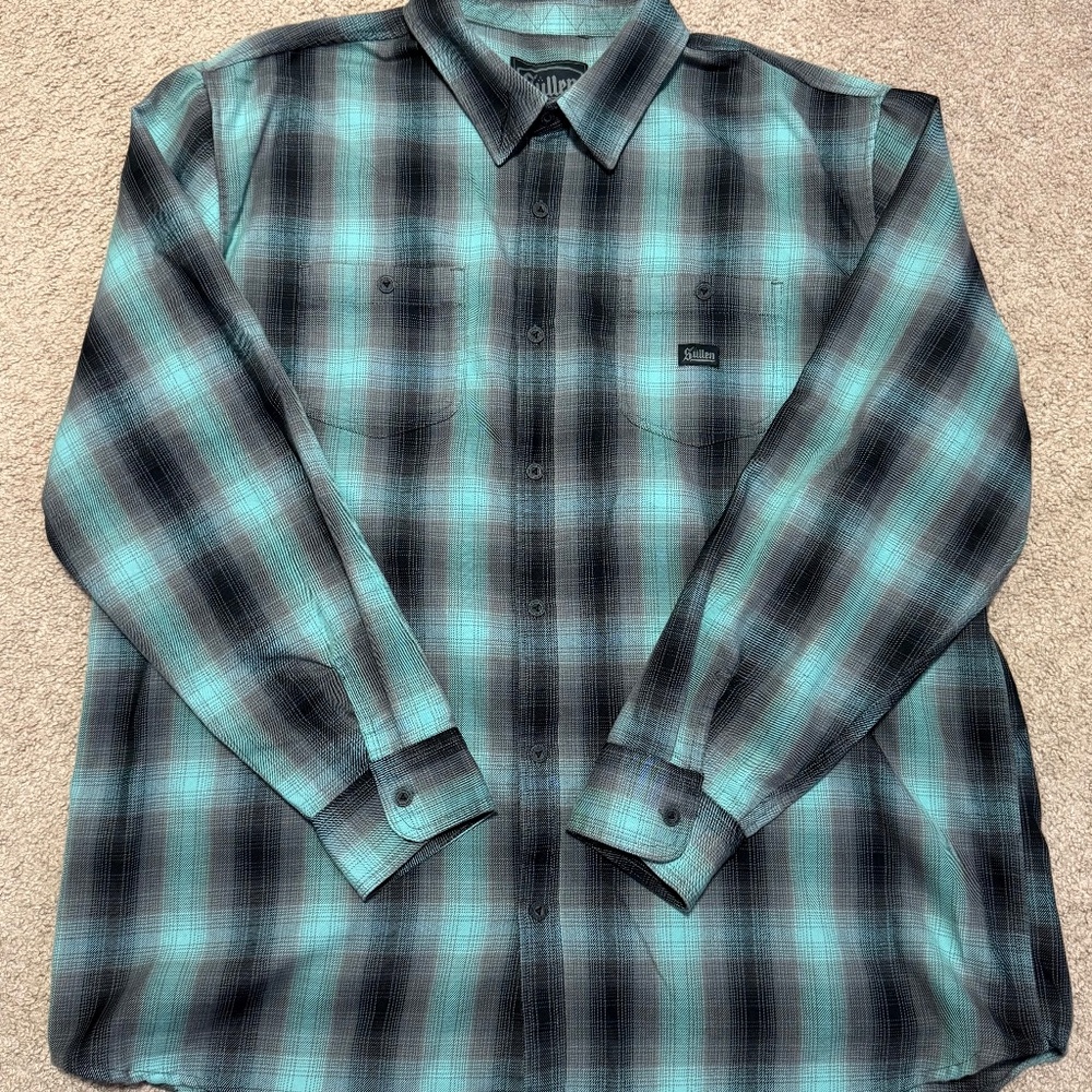 mens sullen art collective button down